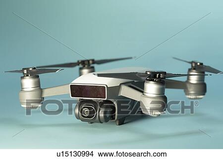 Picture - Quadrocopter drone.. Fotosearch