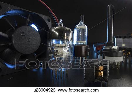 Stock Image - Radio electronic components.. Fotosearch