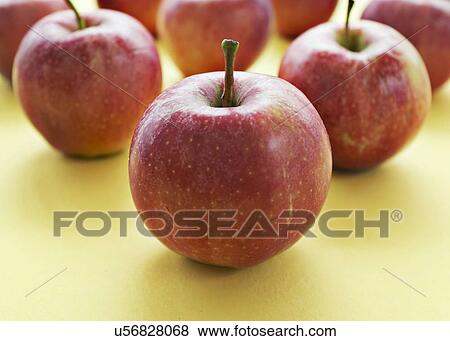 Red apples, close up. View Large Photo Image Stock Photo - Red apples, close up.. Fotosearch