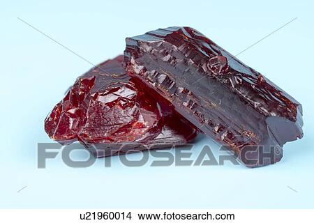 Picture - Red mineral.. Fotosearch