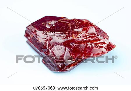 Red mineral. View Large Photo Image Stock Photo - Red mineral.. Fotosearch