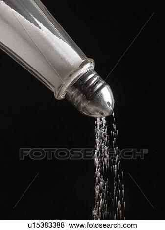 Salt pouring from salt cellar. View Large Photo Image Stock Photo - Salt pouring from salt cellar.. Fotosearch