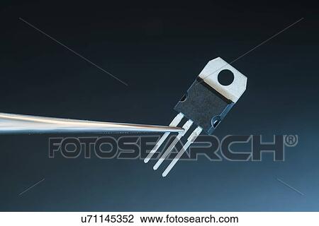 Stock Image - Silicon chip.. Fotosearch
