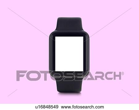 Stock Photo - Smart watch, studio shot.. Fotosearch