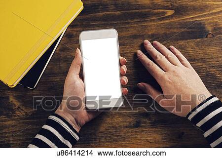 Smartphone use. View Large Photo Image Picture - Smartphone use.. Fotosearch