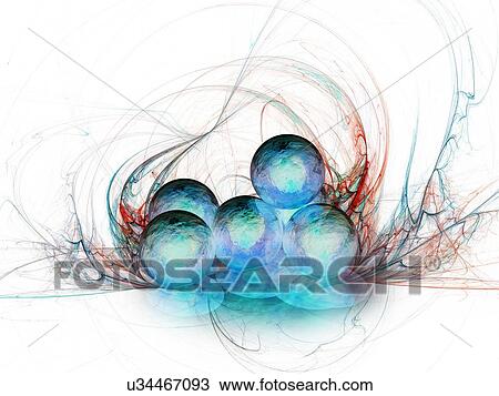 Stock Image - Stem cell research, conceptual computer artwork.. Fotosearch