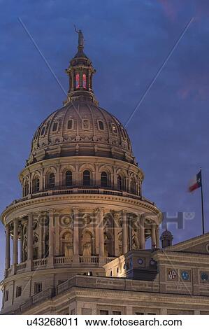 Stock Image - Texas State Capitol Building in Austin. Fotosearch