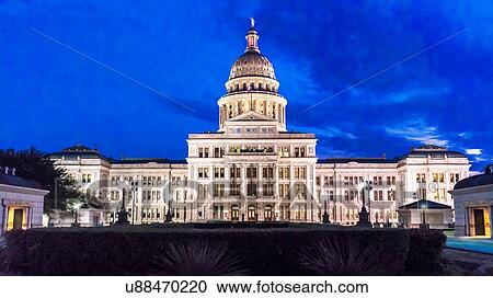 Stock Image - Texas State Capitol Building in Austin. Fotosearch