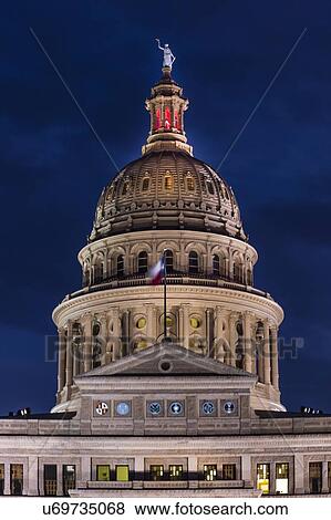 Texas State Capitol Building in Austin View Large Photo Image Stock Photo - Texas State Capitol Building in Austin. Fotosearch