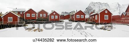Traditional houses, Norway. View Large Photo Image Stock Image - Traditional houses, Norway.. Fotosearch