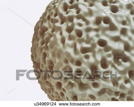 Unhealthy cell, conceptual illustration. View Large Photo Image Picture - Unhealthy cell, conceptual illustration.. Fotosearch