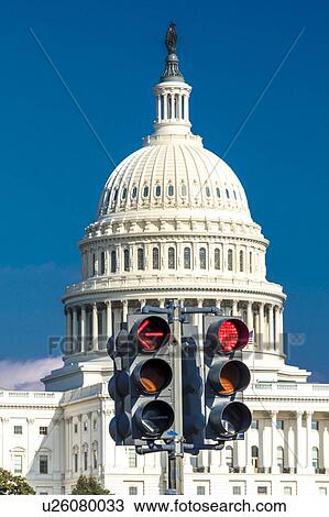 US Capitol and traffic lights with redlght to stop, Washington D. C. View Large Photo Image Stock Image - US Capitol and traffic lights with redlght to stop, Washington D. C. . Fotosearch