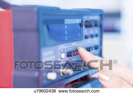 Using electronic test equipment. View Large Photo Image Stock Photo - Using electronic test equipment.. Fotosearch