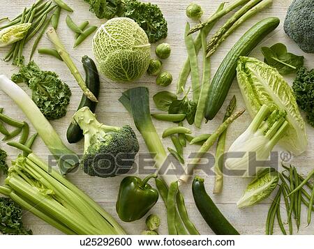 Variety of fresh green vegetables. View Large Photo Image Stock Image - Variety of fresh green vegetables.. Fotosearch
