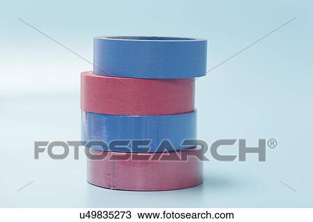 Stock Image - Variety of tapes.. Fotosearch