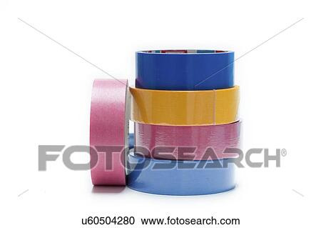 Variety of tapes. View Large Photo Image Stock Image - Variety of tapes.. Fotosearch