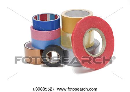 Stock Photo - Variety of tapes.. Fotosearch