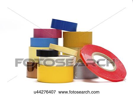 Stock Photo - Variety of tapes.. Fotosearch
