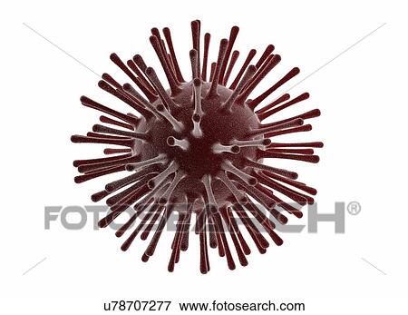 Virus, computer illustration. View Large Photo Image Stock Photo - Virus, computer illustration.. Fotosearch