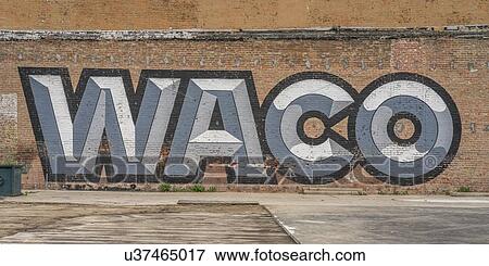 Stock Photo - Waco Texas graffitti. Fotosearch