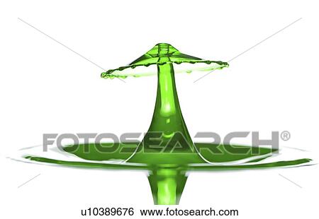 Water drop impact. View Large Photo Image Stock Photograph - Water drop impact.. Fotosearch