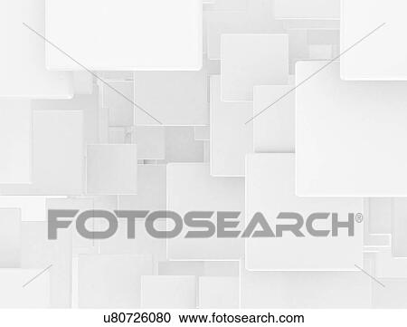 White cubes, computer illustration. View Large Photo Image Stock Image - White cubes, computer illustration.. Fotosearch