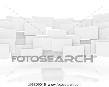White cubes, computer illustration. View Large Photo Image Stock Photograph - White cubes, computer illustration.. Fotosearch