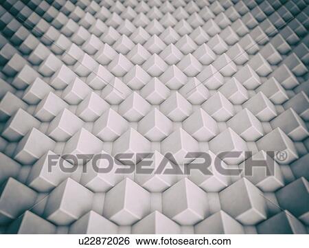 White cubes, illustration. View Large Photo Image Stock Photograph - White cubes, illustration.. Fotosearch
