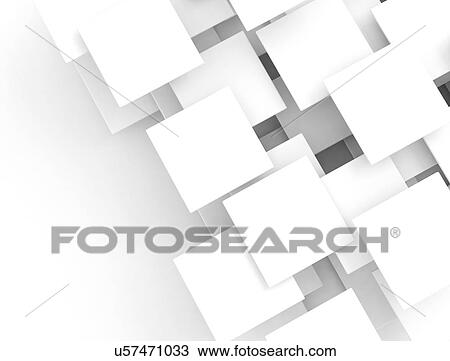 White squares, illustration. View Large Photo Image Stock Image - White squares, illustration.. Fotosearch