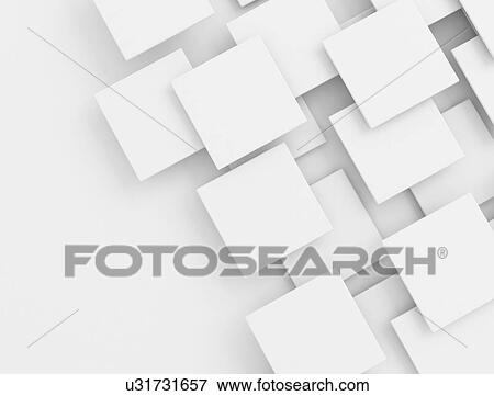 White squares, illustration. View Large Photo Image Stock Photo - White squares, illustration.. Fotosearch