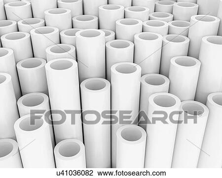 White tubes, computer illustration. View Large Photo Image Stock Image - White tubes, computer illustration.. Fotosearch