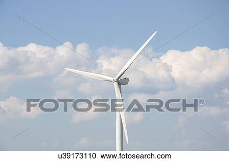 Wind turbines. View Large Photo Image Stock Image - Wind turbines.. Fotosearch