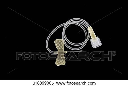 Stock Photography - Winged infusion set.. Fotosearch
