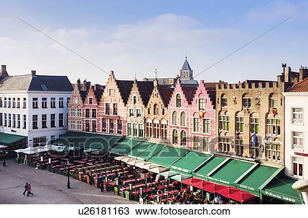 Belgium, Flemish Region, Old townhouses in Bruges View Large Photo Image Stock Image - Belgium, Flemish Region, Old townhouses in Bruges. Fotosearch