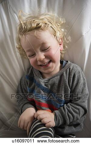 Stock Image - Boy smiling. Fotosearch