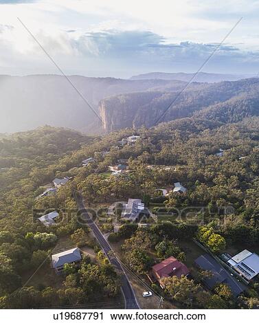 Buildings in Blue Mountains National Park View Large Photo Image Stock Image - Buildings in Blue Mountains National Park. Fotosearch