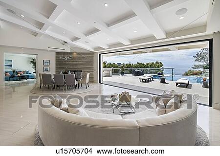 Interior of luxurious house View Large Photo Image Picture - Interior of luxurious house. Fotosearch