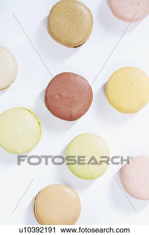 Stock Image - Macarons. Fotosearch