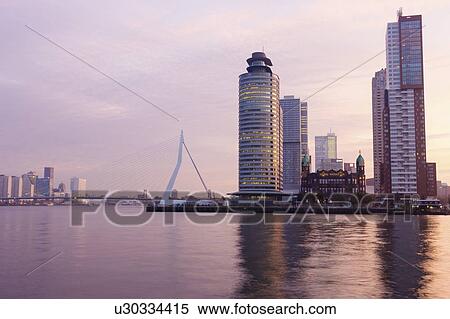 Netherlands, Rotterdam, Old building between skyscrapers View Large Photo Image Stock Photography - Netherlands, Rotterdam, Old building between skyscrapers. Fotosearch