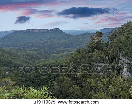 Rock in Blue Mountains National Park View Large Photo Image Stock Photography - Rock in Blue Mountains National Park. Fotosearch