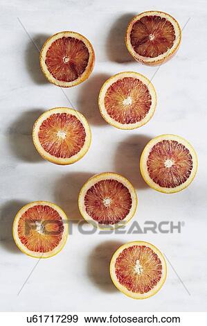 Stock Photo - Sliced grapefruit. Fotosearch