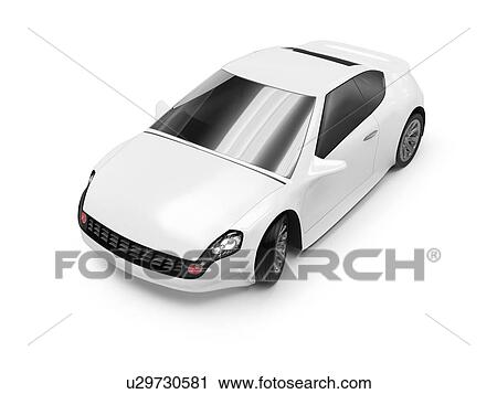 Sports car, 3D rendered illustration. View Large Photo Image Stock Image - Sports car, 3D rendered illustration.. Fotosearch
