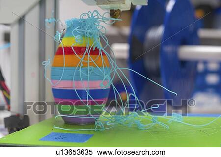 Stock Photography - 3D printer failure.. Fotosearch