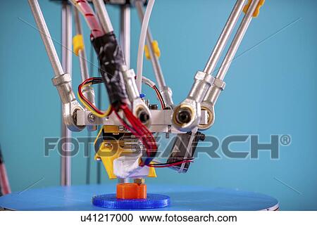 Stock Image - 3D printing.. Fotosearch