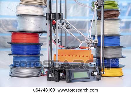 Stock Photo - 3D printing.. Fotosearch