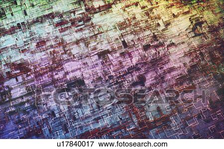 Stock Photo - Abstract 3d patterns, illustration.. Fotosearch