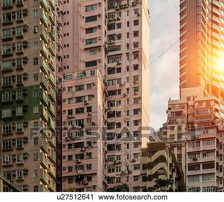 Affordable housing apartments, Hong Kong View Large Photo Image Stock Image - Affordable housing apartments, Hong Kong. Fotosearch