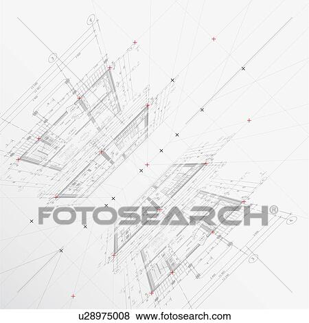 Architectural plans, illustration. View Large Photo Image Stock Photo - Architectural plans, illustration.. Fotosearch