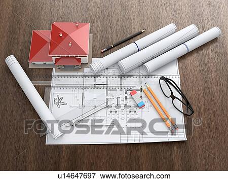 Stock Photo - Architecture, illustration.. Fotosearch