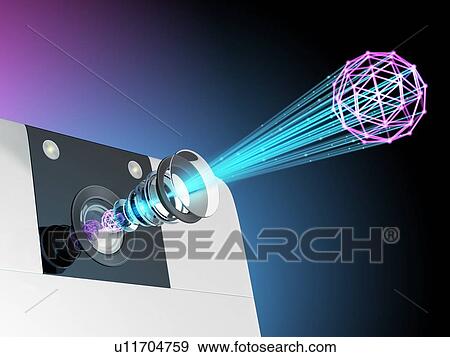Stock Photo - Augmented reality, illustration.. Fotosearch